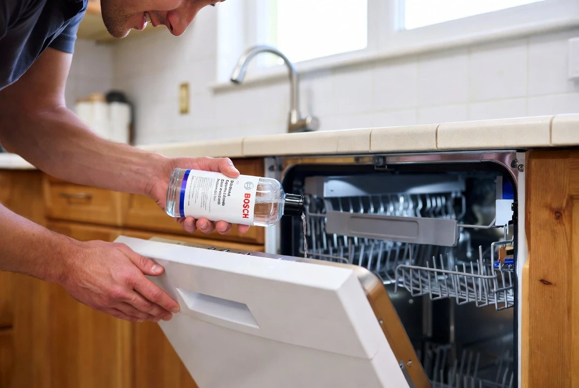 جرم‌گیر ماشین ظرفشویی بوش را کجا بریزیم؟