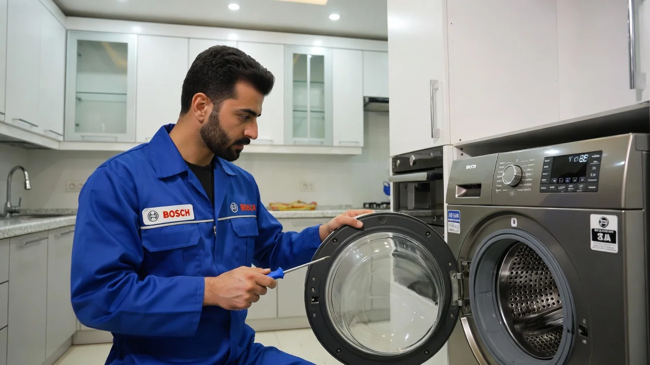 نمایندگی تعمیر لباسشویی بوش در جنوب تهران